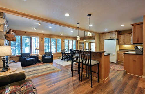 Spooner Cabin | Perfect sandy frontage with Western Exposure for perfect sunsets!