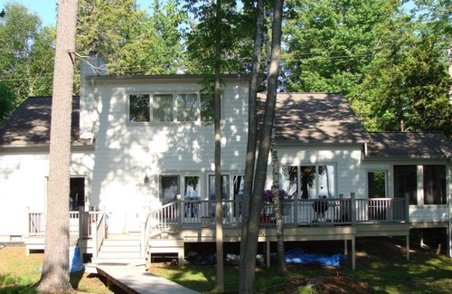Lake Township House | Perfect spot for family and friends-inland lake, 3 miles from Lake Michigan!