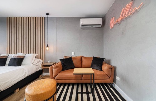 La Aguacatala Apartment | ✨Perfect Studio✨View+COwork+NewBuilding+FastWIFI