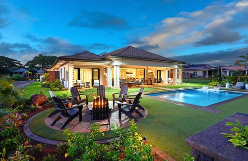 Poipu House | Perfection in Poipu: Brand new luxury home, ocean views, pool+spa