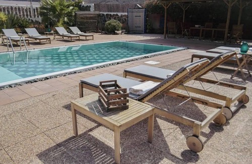Los Palmitos Villa | Pet-Friendly 'Finca Rural Los Tanquillos' with Mountain View, Pool, Wi-Fi, A/C, Terrace & Garden
