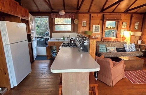North Eastham Cottage | Pet friendly 2 Bed Rustic Cape Cottage -1 minute walk to Kingsbury Beach