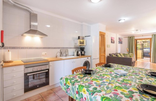 Can Picafort Apartment | Pet-friendly Apartment Santa Eulalia Near the Beach with Mountain View, A/C, Wi-Fi & Terrace