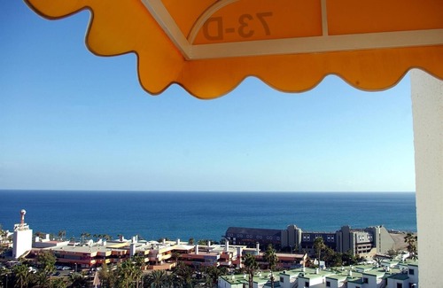 San Agustin Apartment | Pet-Friendly Apartment 'Fabulous Upper Floor Sea View', Pool & Wi-Fi