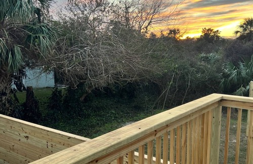 St. Augustine Beach House | Pet friendly beach house w/private backyard & outdoor shower- steps from beach