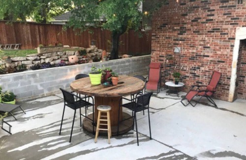 Southwest Arlington House | Pet friendly Bohemian townhouse with very private patio
