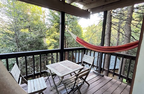 Crestline House | Pet-Friendly Cabin Retreat and Rave Den in Crestline - Wifi, BBQ, mountain views