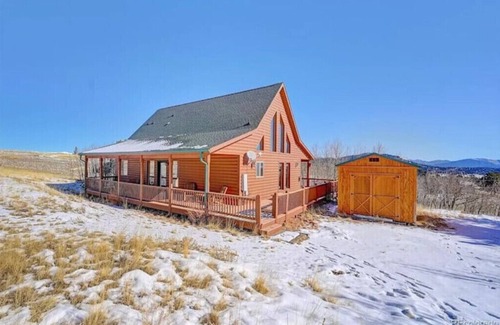 Indian Mountain House | Pet Friendly cabin w/fireplace and mountain views