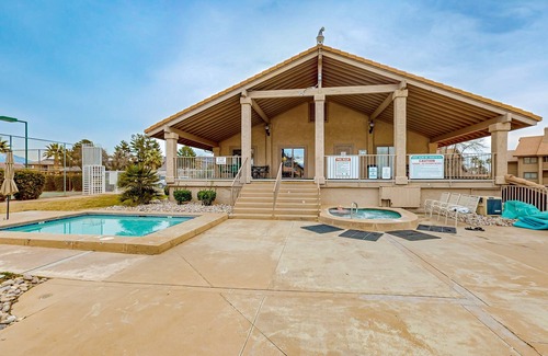 St. George Condo | Pet-friendly condo w/WiFi, shared pools, hot tubs, tennis, pickleball, mini-golf