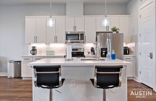 East MLK Apartment | Pet-Friendly East ATX w/Gym, Work Desk & Parking