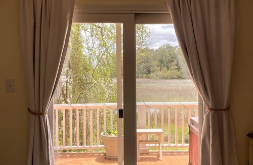 Shallotte House | Pet-friendly easy access 3 bedroom retreat with fantastic Shallotte River views