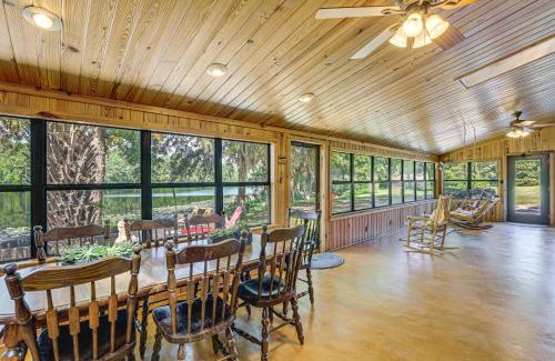 Ruffin House | Pet-Friendly Ehrhardt Home with Private Pond and Yard!