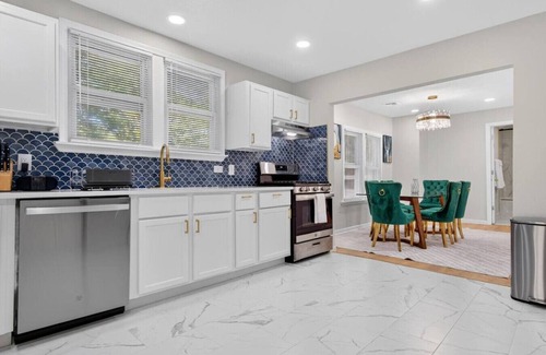 Bartlesville House | Pet-Friendly | Grill | Workspace | Country Vibes