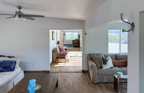 Morongo Valley House | Pet-Friendly Home with Desert Views