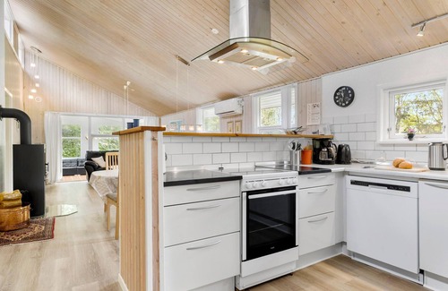 Skaven Strand House | Pet friendly home in Tarm with sauna