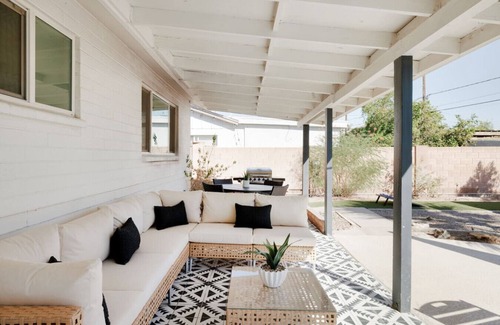 Papago Parkway House | Pet-friendly home w/heated pool, hot tub & games!