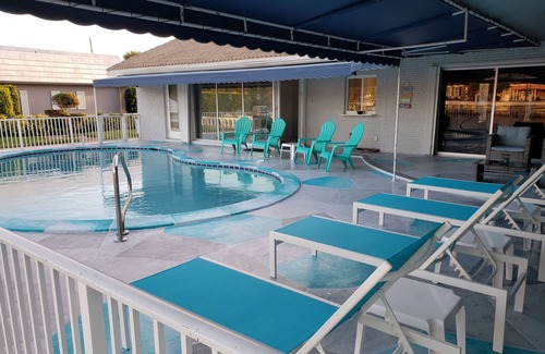 Deerfield Beach House | Pet Friendly Oceanfront Home Heated Pool & Boat Dockage Short walk to Beach