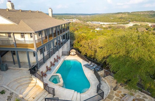 Wimberley House | Pet-Friendly! Pool/Spa, Views, Arcade, EV Charger