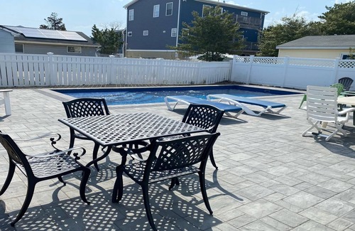 Ship Bottom House | Pet Friendly. Single Family. Private Heated Pool. Hot Tub. Beach Badges and.