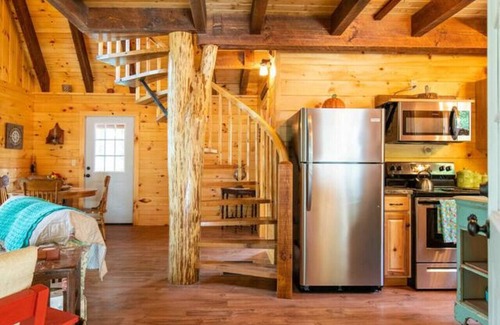 Pine Ridge Apartment | Pet-Friendly Tiny Cabin - Pine Point