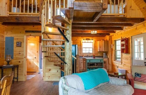 Pine Ridge Apartment | Pet-Friendly Tiny Cabin - Pine Point