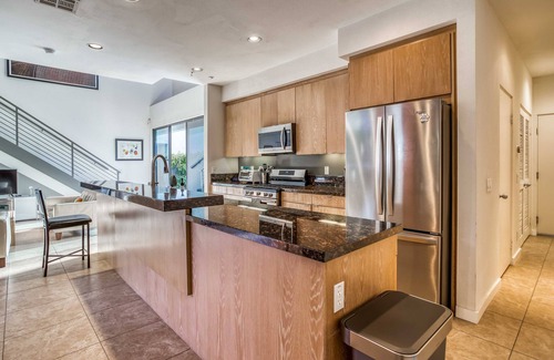 Baristo House | Pet-friendly townhome close to downtown with private pool, spa and more!