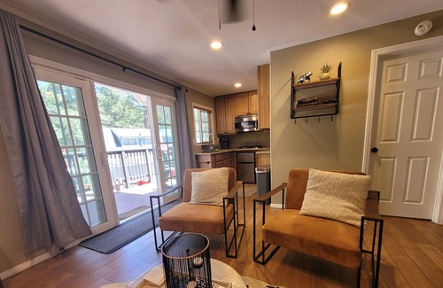 Green Valley Lake Cabin | Pet Friendly Studio with Murphy Bed, BaseCampGVL