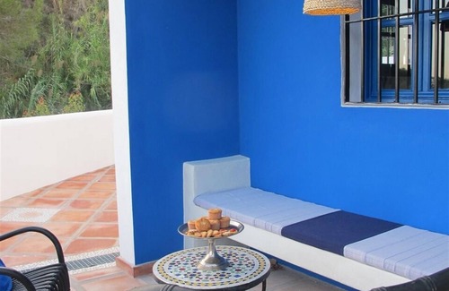 Almunecar Villa | Pet-Friendly Villa 'Algarrobo Azul' with Sea View, Pool, Garden, A/C & Wi-Fi