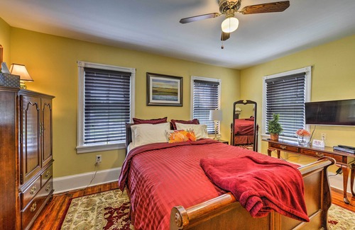 Williamstown House | Pet-Friendly Williamstown Farmhouse by Main Street