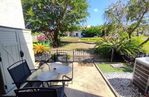Panama City Beach Apartment | PETS STAY FREE! Fenced! Parking for 2! 11 Pools!