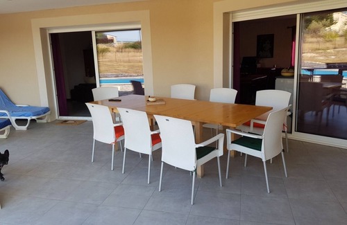 Brujas House | Philco villa heated salt pool, fenced plot, large terrace, air conditioning