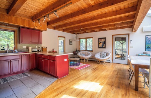 Phoenicia House | Phoenicia Retreat: Massive Private Entertaining Home with Fireplace & Pond