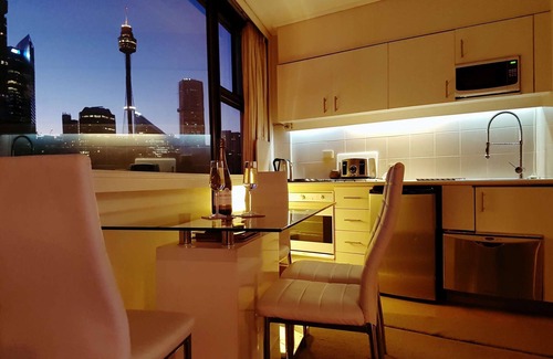 Darlinghurst Apartment | Picture Perfect One bedroom Apartment with Panoramic Hyde Park and City Views