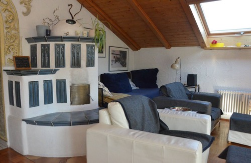Oberaudorf Apartment | picturesque attic floor apartment with view at Kaisergebirge