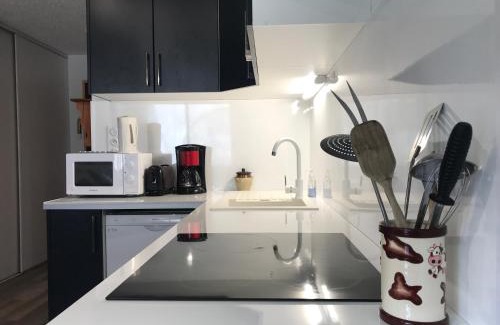 Cauterets Apartment | Pied télécabine avec parking couvert, T2 bis 5 personnes.