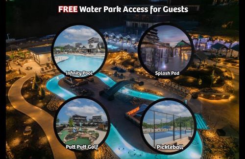 Sevierville House | Pigeon Forge Large Cabins Sleeps Up to 66 Water Park Access