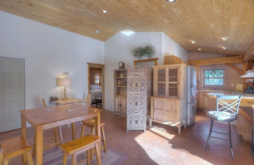 Los Ranchitos Estates Cabin | Pine Meadow Cabin | Straw Bale, Solar Powered Cabin in Woods - Pets OK