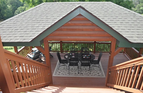 Piney Creek House | Piney Creek - Deerwood Park Cozy Mountain Cabin w/360 views & private pavillion