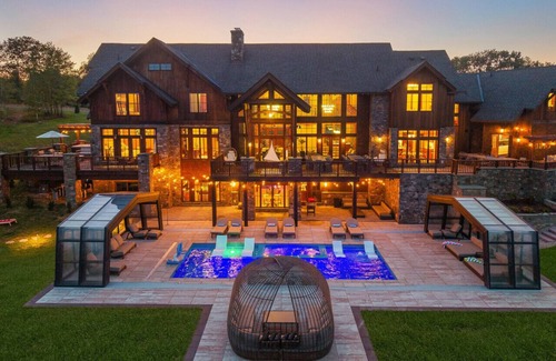 Middletown Villa | Pinnacle Pointe by Relaxtay | 600-Acre Private Luxury Estate with Spa, Pool, Theater & Lake