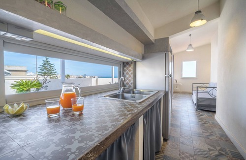 Marina di Ragusa Apartment | Pitagora, beachfront apartment with panoramic view