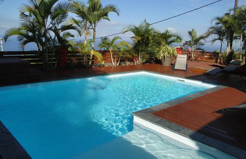 Piton Saint-Leu Villa | Piton Saint Leu: 180 ° ocean view, swimming pool, air conditioning, quiet, Furnished 4 * Tourism