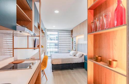 La Castellana Apartment | Pixel Living, Apartaestudios Modernos en La Castellana, Calle 100