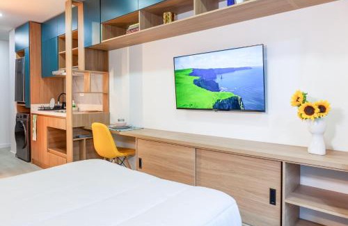 La Castellana Apartment | Pixel Living, Apartaestudios Modernos en La Castellana, Calle 100