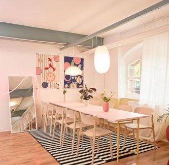 Plagwitz Apartment | Platz für alle - geschmackvolle Gruppenunterkunft