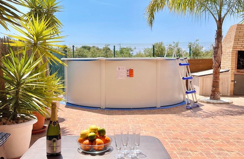 Miami Platja House | PLAYA MONTROIG House next to the Sea with Sea and Mountain views and swimming pool