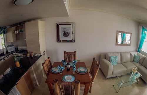 El Cortecito Condo | Playa Turquesa - P-303 - Premier Beachfront Ocean View - 80mbps Wifi