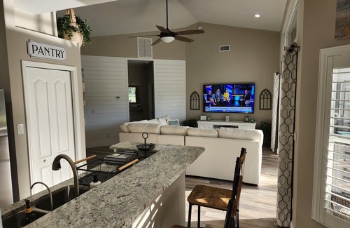 Falcons Glen House | PLAYERS CLUB at Lely Resort! Home with NEW heated salt water pool on golf course