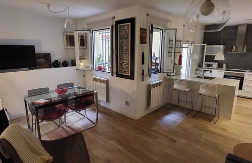 Moncloa - Arguelles Apartment | Plaza de España and Gran Vía - Apartment with patio - Up to 4 people