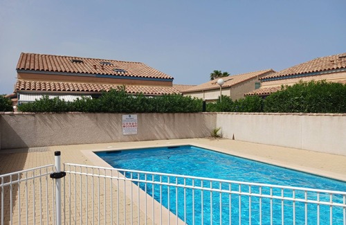 Sainte-Marie-la-Mer House | Pleasant air-conditioned family villa with shared pool, a stone's throw from the sea