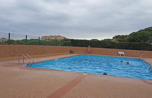 Saint-Pierre-la-Mer House | Pleasant house, shared private pool in residence in ST PIERRE LA MER